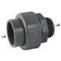 Raccordo Unione 3 pezzi Femmina / Maschio in PVC Raccordo Unione 3 pezzi Femmina / Maschio in PVC