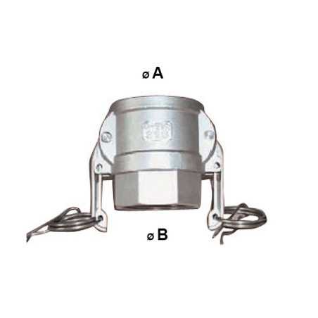 Female Camlock Fitting - BSP Female Thread in Stainless Steel