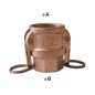 Raccordo camlock femmina - filettatura femmina BSP in ottone Raccordo camlock femmina - filettatura femmina BSP in ottone