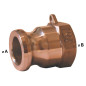 Raccordo Camlock maschio - filettatura femmina in ottone - Tipo A Raccordo Camlock maschio - filettatura femmina in ottone - Tipo A