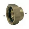 1/2 EPDM flat seal union sold in pairs