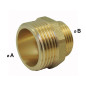 Brass Reduced Nipple Male/Male PN16 - Gas Plumbing Thread Fitting