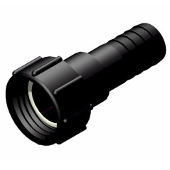 Product sheet Female connector 2 "S60x6 - straight fluted male Ø 38mm