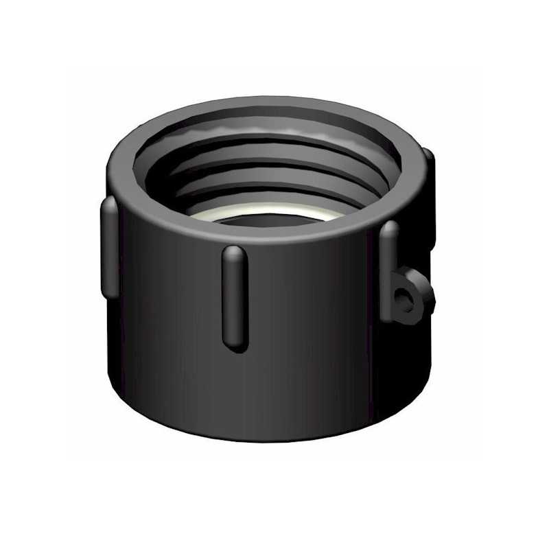 Adattatore IBC S60x6 verso 2'' Femmina Gas | Polipropilene & Fibra di Vetro Adattatore IBC S60x6 verso 2'' Femmina Gas | Polipropilene & Fibra di Vetro