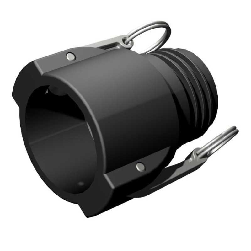 Giunto a camme DN 2'' - uscita maschio 2" S60x6 Giunto a camme DN 2'' - uscita maschio 2" S60x6