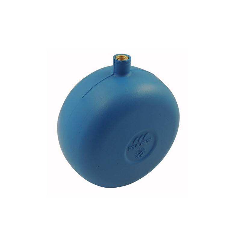 Boule plastique pour robinet flotteur à tige filetée