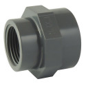 Reduced Female-Female PVC-U screw-in sleeve PN16: Threaded adapter