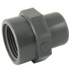 Adapter Male zum Kleben / Verschrauben aus PVC