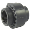 Union 3-piece female/female match with EPDM toric seal