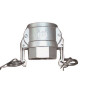 Raccordo camlock femmina - filettatura femmina BSP in acciaio inox