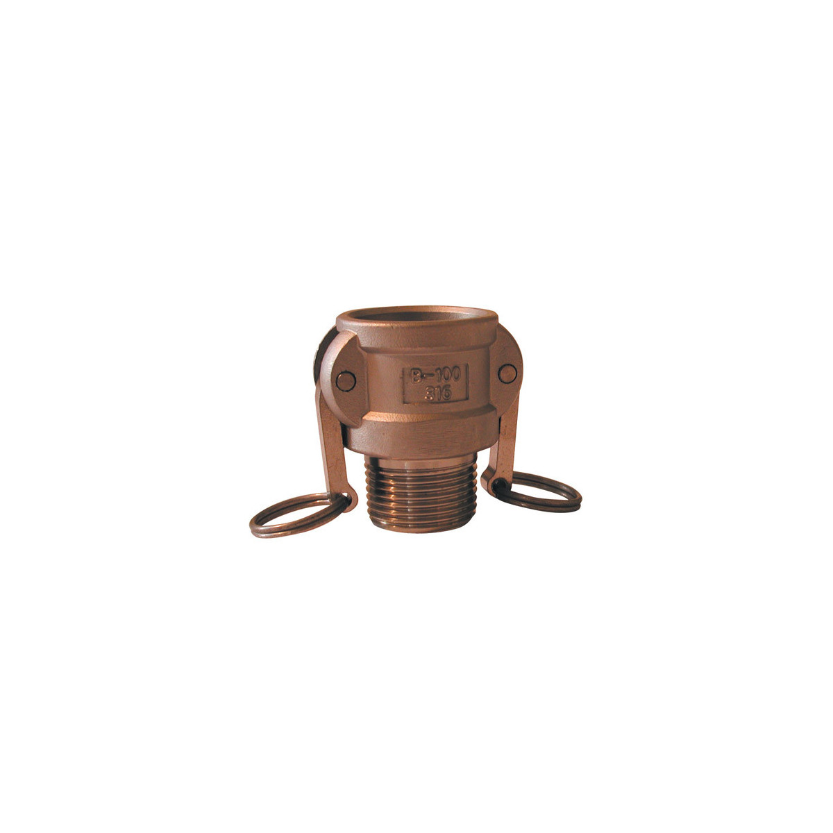 Raccord Camlock femelle - embout fileté male en laiton - Type B