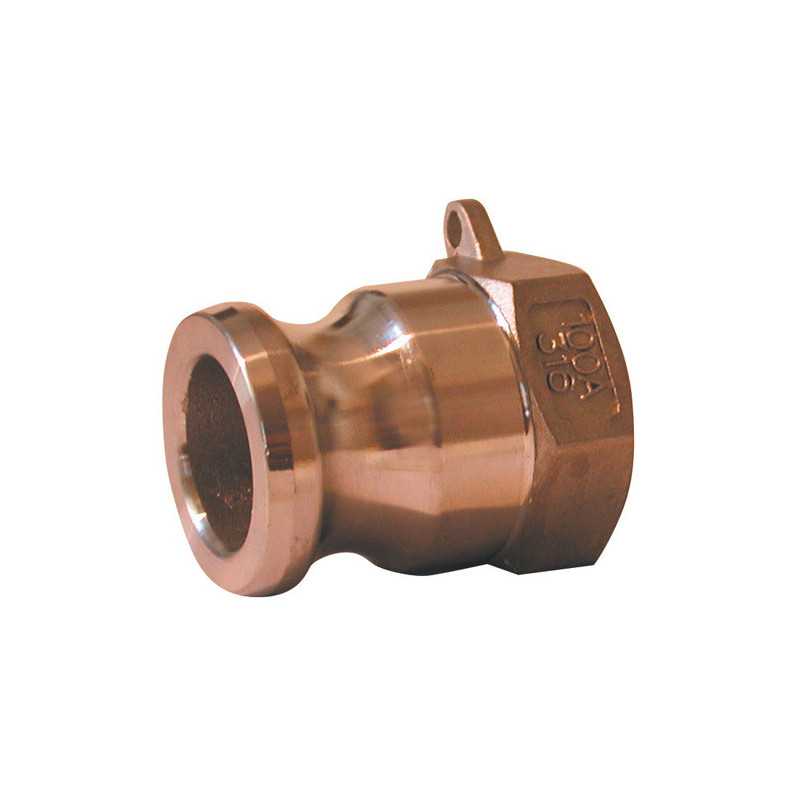 Raccordo Camlock maschio - filettatura femmina in ottone - Tipo A Raccordo Camlock maschio - filettatura femmina in ottone - Tipo A