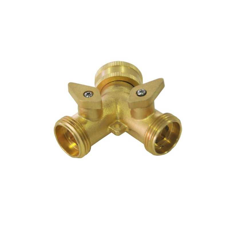 Raccordo Y in ottone 3/4'' Raccordo Y in ottone 3/4''