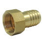 Barb Fittings: Female End Cap with Loose Nut