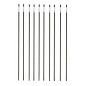Lotto di 10 Tutors Plastic Steel 120cm Lotto di 10 Tutors Plastic Steel 120cm