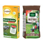 Un sacco di erba rustica 5kgs e un sacchetto di fertilizzante erba 10kgs