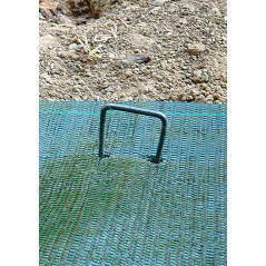 Metal clips 17cm x 3.5cm for mulching films