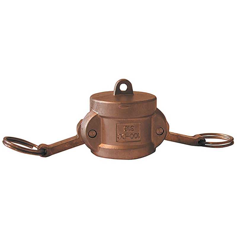 Tappo femmina camlock in ottone - Tipo DC Tappo femmina camlock in ottone - Tipo DC
