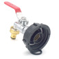 Kit per l'irrigazione 1000L S60x6 | Rubinetto in ottone placcato cromato e accoppiamento rapido Kit per l'irrigazione 1000L S60x6 | Rubinetto in ottone placcato cromato e accoppiamento rapido