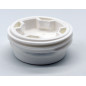 Tapón macho blanco para barril/bidón 200 litros con rosca S70x6 Tapón macho blanco para barril/bidón 200 litros con rosca S70x6