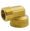 Reduced elbow Female - Brass screw male