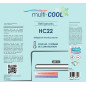 Refrigerante Multicool-R22 de 400gr Puede reemplazar a R22, R502 y R404a