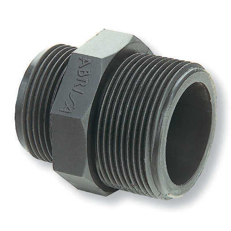 HDPE reducing threaded male male nipple HDPE reducing threaded male male nipple