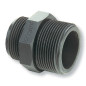HDPE reducing threaded male male nipple HDPE reducing threaded male male nipple