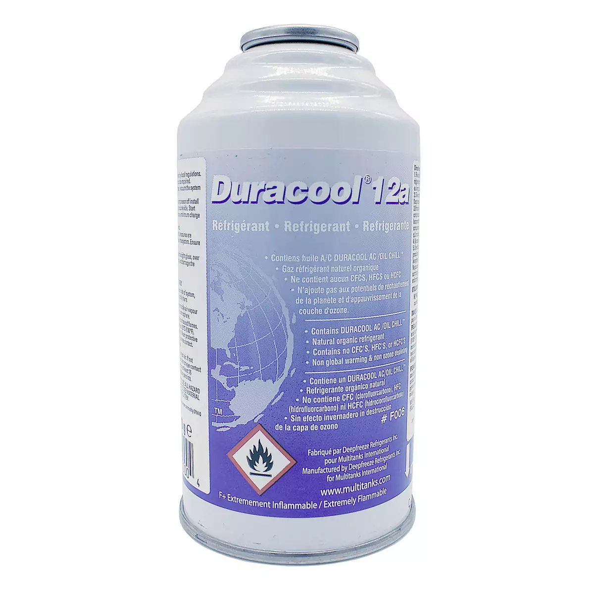 Latas de gas Duracool 12A - 170gr