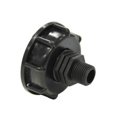 Raccord S60x6 avec embout male pour cuve 1000 litres