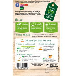 Graines potagères radis National Bio en sachet La Semence Bio