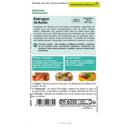 Sachet de graines Estragon de Russie