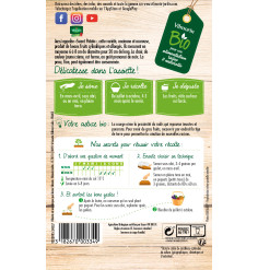 Sachet de graines Courge Delicata BIO