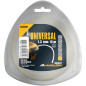Fil de coupe-herbe en nylon 1.3mm x 15m NLO001 Fil de coupe-herbe en nylon 1.3mm x 15m NLO001