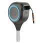 Dévidoir automatique sur pic RollUp M 20 m - GARDENA (Bleu turquoise)