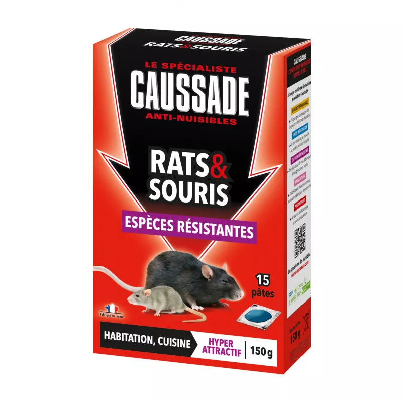 Rats et Campagnols - Appât sur pâte