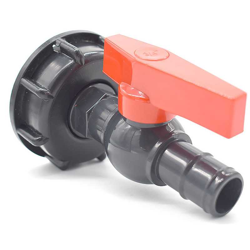 Raccordo rubinetto cisterna acqua IBC 1000 litri Raccordo rubinetto cisterna acqua IBC 1000 litri