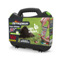 DETAUPEUR Kit Complet Valisette + 4 Recharges Piege Anti Taupes et Rats Taupiers | Utilisable sous la Pluie