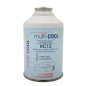 LATTINA REFRIGERANTE MULTICOOL 12a , sostituisce r12, r134a e 1234yf - 160 gr, con filettatura 1/2 ACME