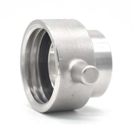 S60x6 Fitting with Rotating Nut in 316 Stainless Steel for Welding