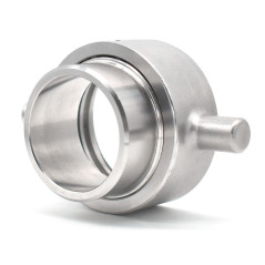 Raccord S60x6 avec écrou tournant en inox 316 à souder