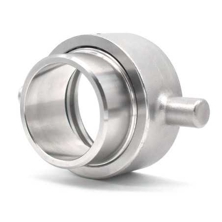 Raccord S60x6 avec écrou tournant en inox 316 à souder