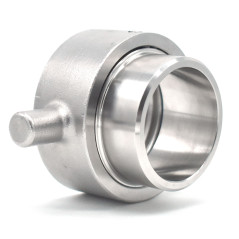 Raccord S60x6 avec écrou tournant en inox 316 à souder