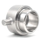 Racor S60x6 con tuerca giratoria en inox 316 para soldar Racor S60x6 con tuerca giratoria en inox 316 para soldar
