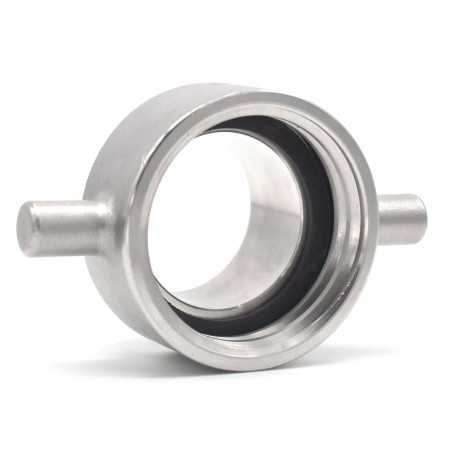 Raccord S60x6 avec écrou tournant en inox 316 à souder