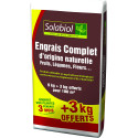 Complete fertilizer, bag of 9kgs + 3kgs offered