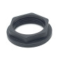 Gegenmutter Innengewinde mit Flansch aus HDPE Gegenmutter Innengewinde mit Flansch aus HDPE