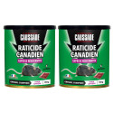 Set di 2 scatole Canadian Raticide - Specie resistenti, scatola da 150gr (6 x 25grs)