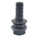 Overflow Straight Ribbed Fitting 19mm