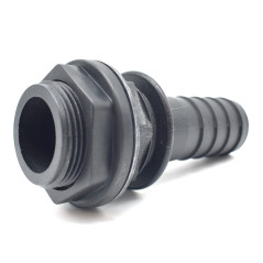 Rebosadero racor recto estriado 32mm